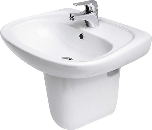 Раковина: MITO MARKET 55 B 1 отв., белый