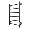 Aringa Честер полотенцесушитель лесенка электрический 80*50, черный