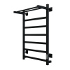 Aringa Порто полотенцесушитель лесенка электрический с полкой 80*50, черный