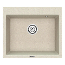 Мойка кухонная Point Бинга 60 PN3003BG, светло-бежевый