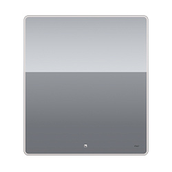 DREJA.eco Зеркало POINT, 80x90 см, сенсорный выключатель, LED-подсветка