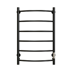Aringa Берген полотенцесушитель лесенка электрический 80*50, черный