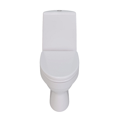 Aringa Сиена Унитаз-компакт, двухрежимная арматура, сиденье полипропилен с микролифтом, белый