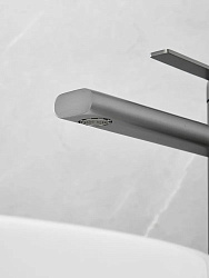 Смеситель для раковины, оружейная сталь B11813-3