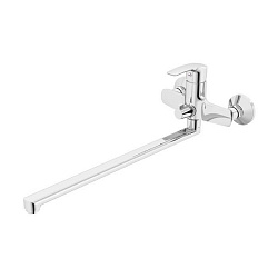 Смеситель для ванны с длинным изливом, Ray, Iddis, RAYSBL2i10WA