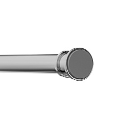 Карниз для ванной комнаты, 110-200 см, хром глянцевый, Elegante, IDDIS, RSC0120i14