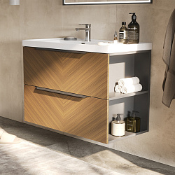 Раковина белая встраиваемая, 78857 (90)L