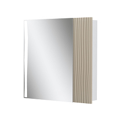 Шкаф зеркальный Lotty LED 80, латте