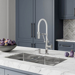 Смеситель для кухни с гибким изливом, хром, Grange, IDDIS, GRASBFLi05