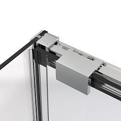 Душевой уголок Stella VSR-1ST8011CLGM, 1100*800, вороненая сталь, стекло прозрачное, , шт