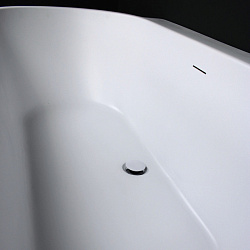 Corpa Nera Paganini/Паганини ванна акриловая отдельностоящая 170х73х73, белый глянцевый