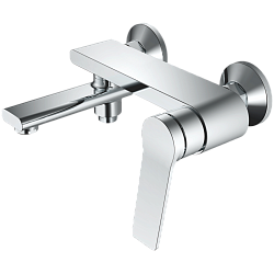 Смеситель для ванны короткий излив , латунь, хром HB60572