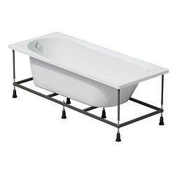 Corpa nera Milano/Милан ванна прямоугольная 150*70, белый
