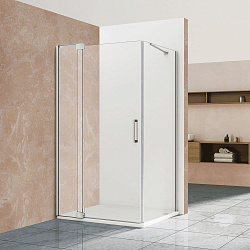 Душевой уголок Extra VSR-1E901080CL, 900/1000*800, хром, стекло прозрачное, , шт