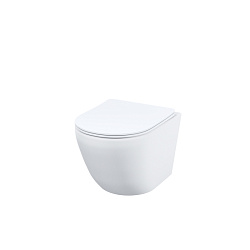 ВЫВОД Унитаз подвесной безободковый, Blanco Q, IDDIS, BLQRDSEI25