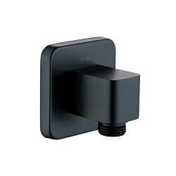 Выход для шланга без держателя, черный матовый, Slide, IDDIS, SLIBL00i62