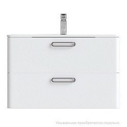 Тумба подвесная, белая, 80 см, Brick, IDDIS, BRI80W0i95. Подходит умывальник: 0108000i28