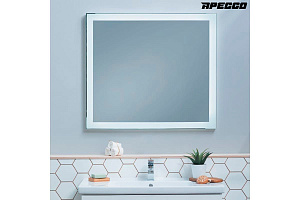 DREJA.eco Kvadro зеркало с LED подсветкой 1000х850 инфракрасный выключатель