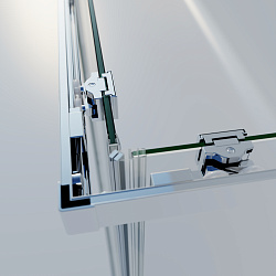 Душевой уголок Rapid-N VSS-3RN1012E10CL, (900-1000)x(1100-1200), хром, стекло прозрачное, , шт