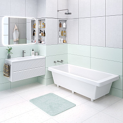 Corsica ванна /Nova Gel /белая(168см*80,7см*56см) Ванны/AQUA DE MARCO