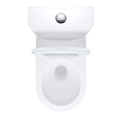 Унитаз-компакт безободковый с системой смыва Торнадо, Zodiac, IDDIS, ZODRDSEi24