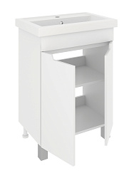 Тумба напольная CITY 60 /2 дв/раковина Фостер (60см)/AQUA DE MARCO