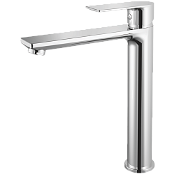 Смеситель для раковины, высокий, латунь, хром HB11505