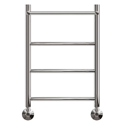 Полотенцесушитель водяной Point Афина PN04146P П3 400x600 с полкой, хром