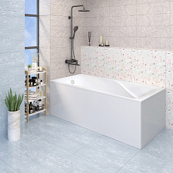 Malta ванна /Nova Gel /белая/металлические ножки(157см*77см*63см) Ванны/AQUA DE MARCO