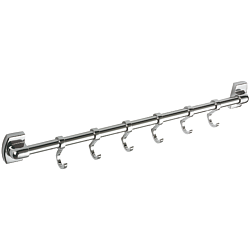 Крючок шестерной, хром HB209-6