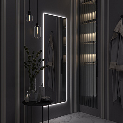 Зеркало/LED-подсветка (50см*150см) сенсор.выключатель Sirius/AQUA DE MARCO