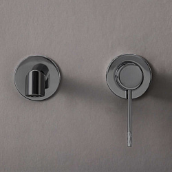 Смеситель для раковины Desire VBFW-1D1GM встраиваемый однорычажный, вороненая сталь, , шт