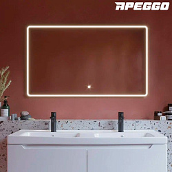 DREJA.eco Зеркало POINT, 100x70 см, сенсорный выключатель, LED-подсветка