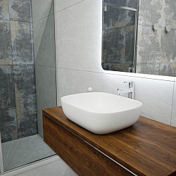 Corpa Nera Viotti/Виотти  50 раковина накладная, artceramic, белый матовый