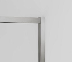 Душевой уголок Slim-N VSS-4SN900CLBN, 900*900, брашированный никель, стекло прозрачное, , шт