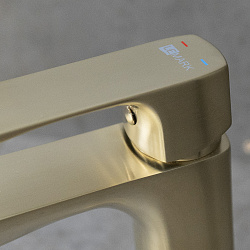 Урсус Смеситель для биде, матовое золото