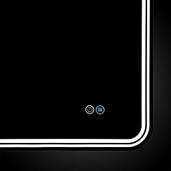 Зеркало LED VLM-3MA120 1200х800 c сенсорным выключателем и диммером, , шт