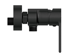 Смеситель для душа BRASKO BLACK однорычажный, черный