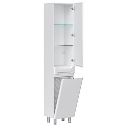 Пенал напольный с корзиной Nice 40