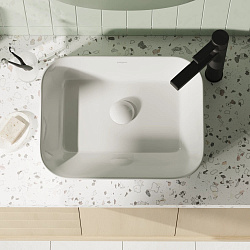 Раковина накладная Pragma Ryld, белая глянцевая, RLD1.GWSL.012