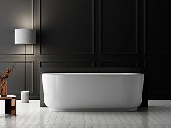 Ванна акриловая Vincea VBT-621, 1700*800*580, цвет белый, слив-перелив в комплекте, белый, , шт