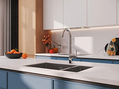 Смеситель для кухни ELIO однорычажный хром