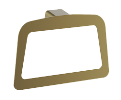 Держатель для полотенец,брашированное золото B90804