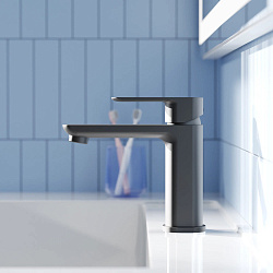 Смеситель для раковины Pragma Teiden, матовый черный, TDN3.BFWL.007