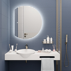 Зеркало /LED-подсветка/(80*100см)/ MOON./AQUA DE MARCO