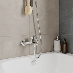 Шланг для душа, ПВХ, 1,6 м, Essential, Milardo, 180P16SM19