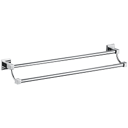 Держатель для полотенец, двойной 600 мм, хром HB8609
