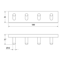 Крючок четвертной, Edifice, IDDIS, EDISB40i41