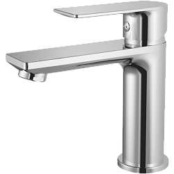 Смеситель для раковины, латунь, хром HB10505