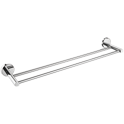 Держатель для полотенец, двойной 600 мм, хром HB9009